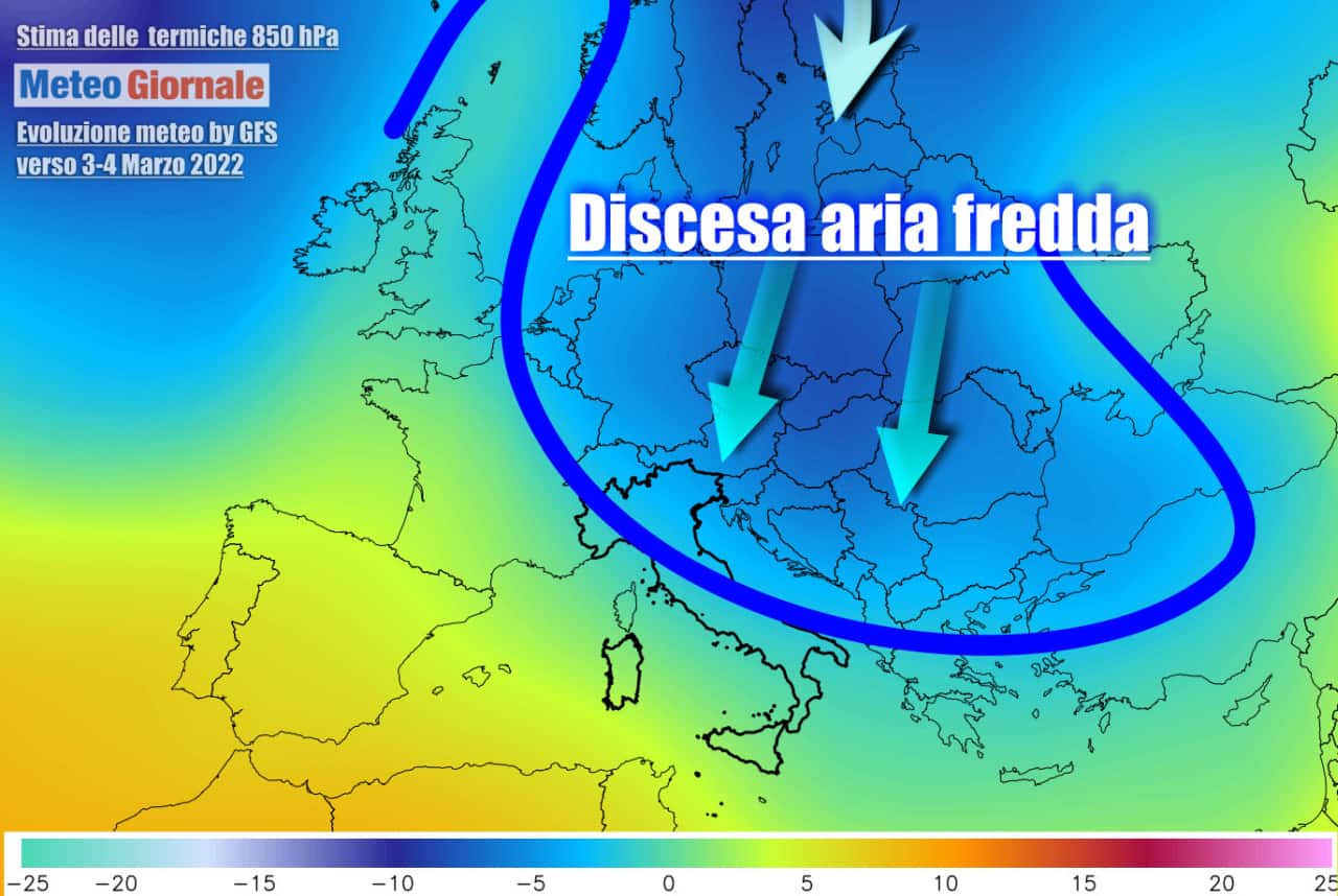 Inverno protagonista ad inizio marzo