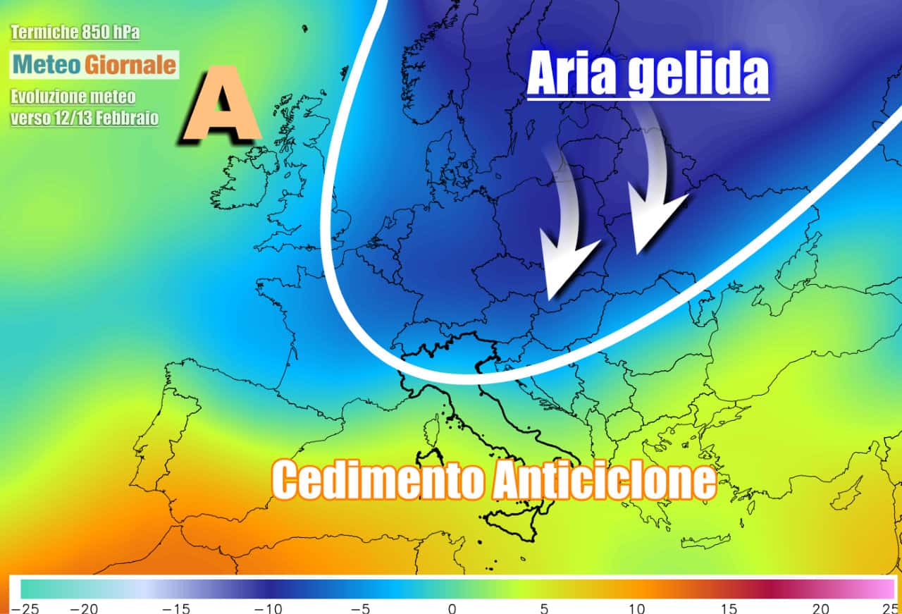 Inverno potrebbe tornare prima del previsto