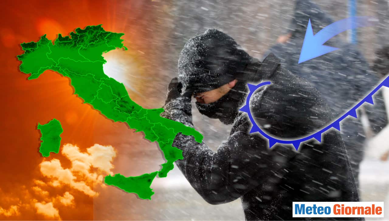 Condizioni meteo anomale di caldo, innescano ondate di freddo.