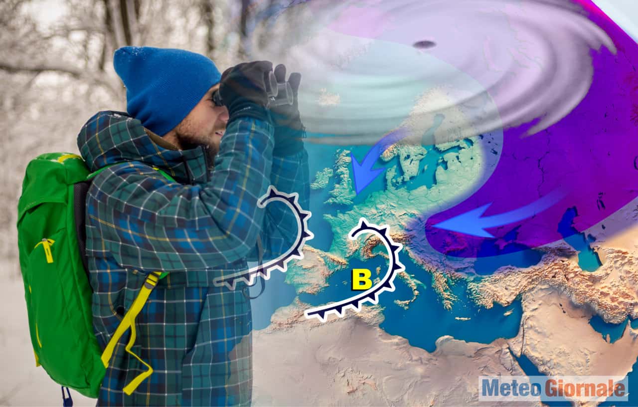 meteo con termometri in caduta libera