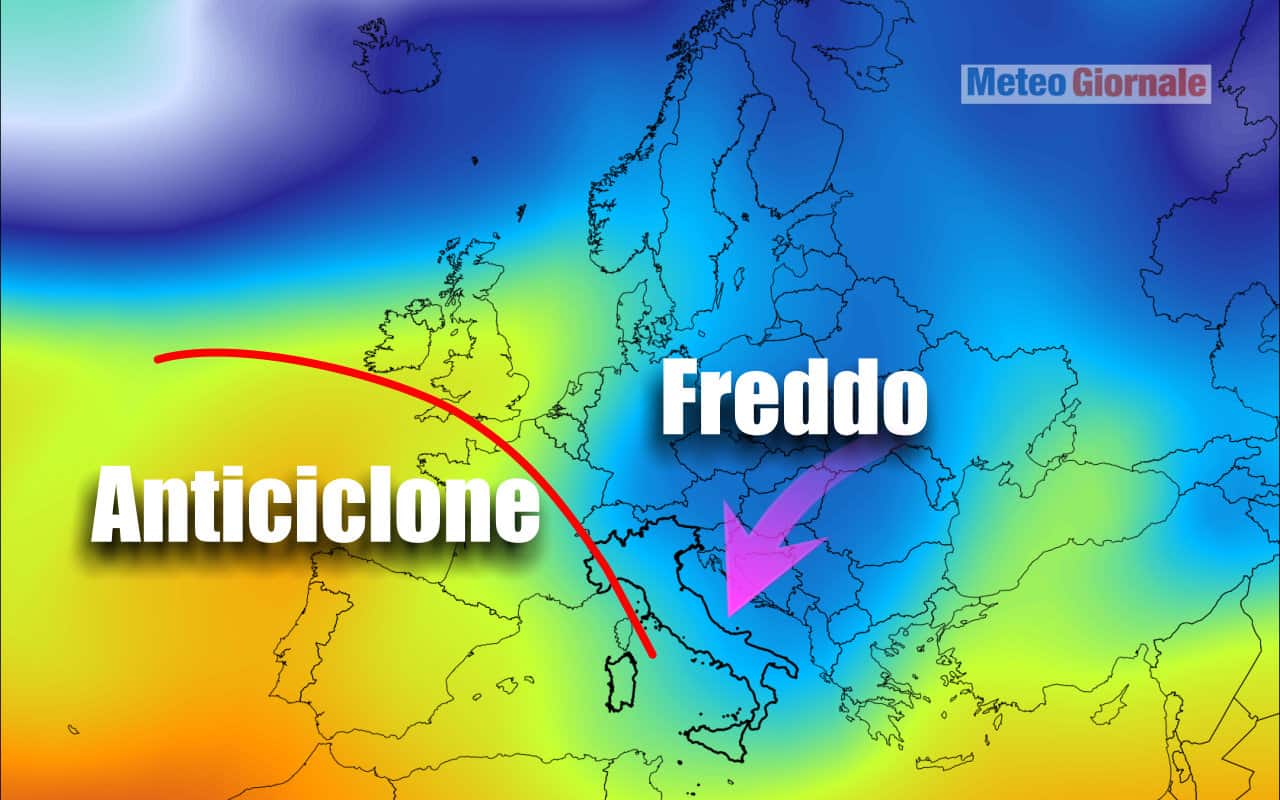 meteo inizio settimana