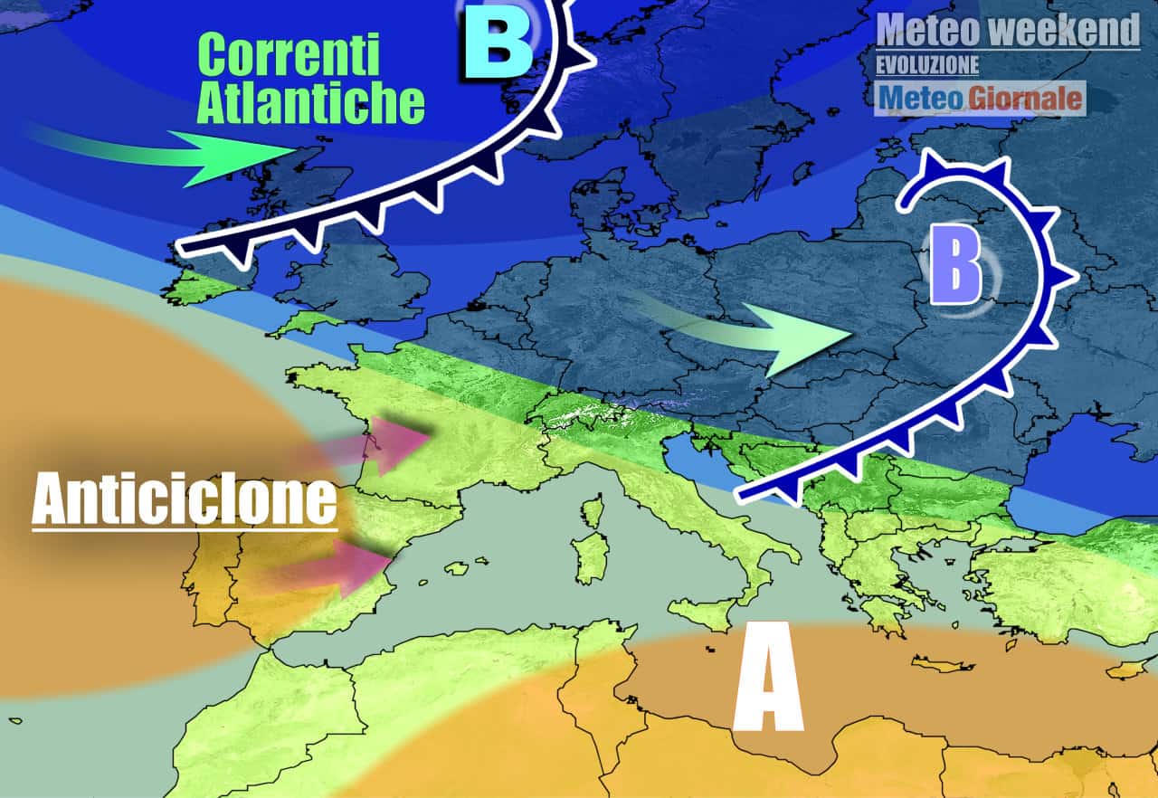 Meteo Italia: Weekend qualche PIOGGIA, poi SUPER ANTICICLONE. Fino quando?