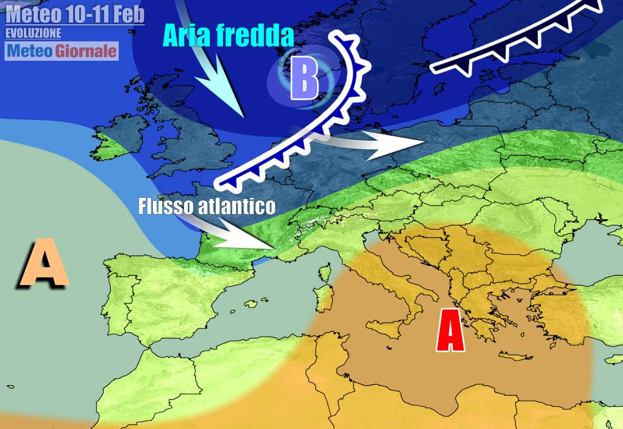 Verso cambiamento sul finire della settimana