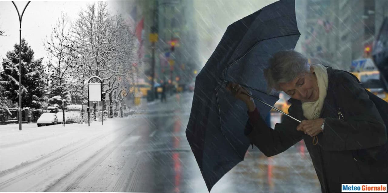 Qualche pioggia e nevicata, ma non è previsto maltempo