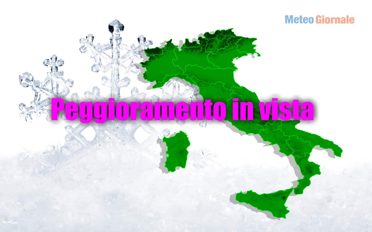 peggioramento meteo