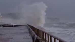 Venti di uragano precedono la tempesta nelle Isole Britanniche