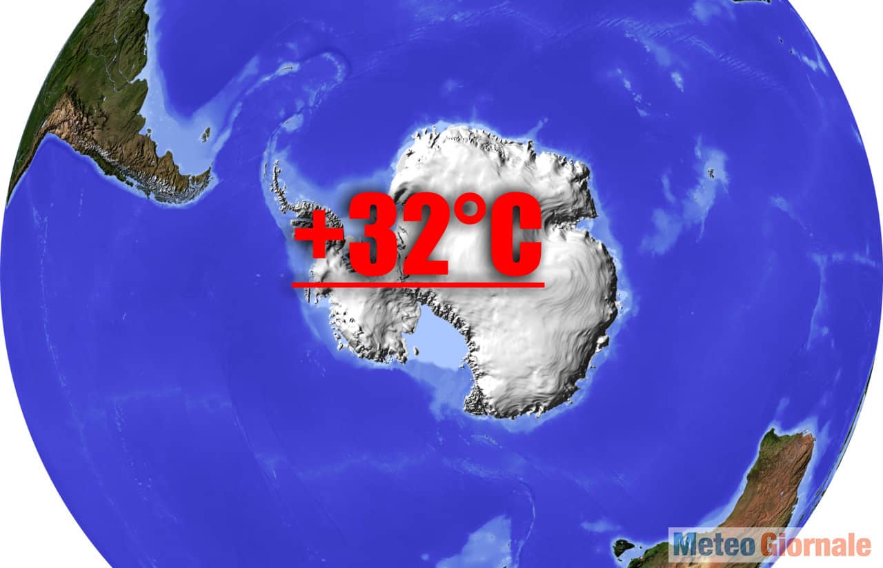 antartico record di caldo