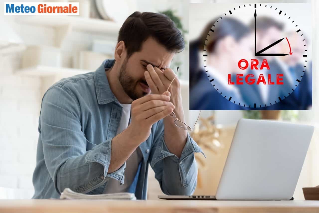 Effetti nocivi dell'ora legale.