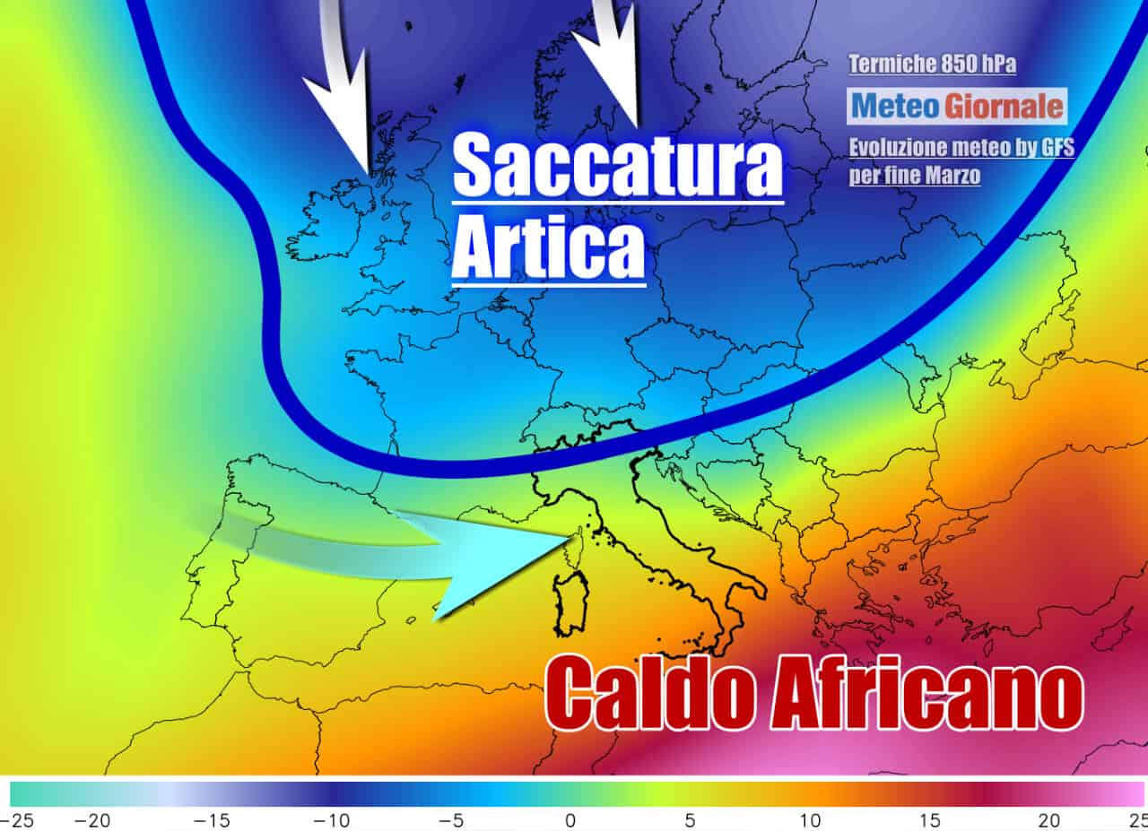 Freddo e maltempo in vista
