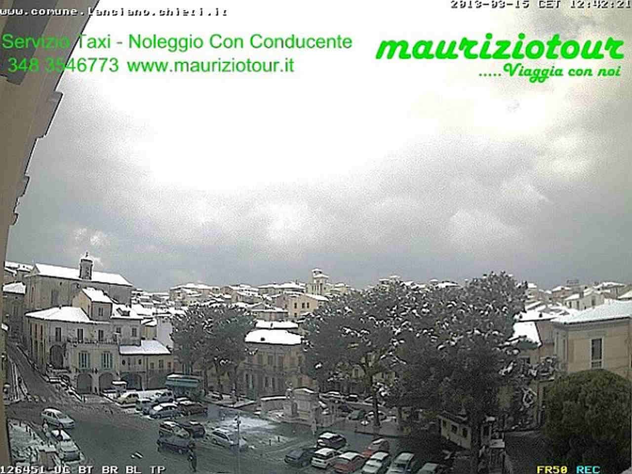 Lanciano imbiancata