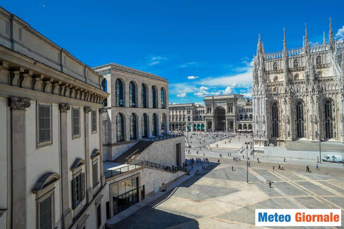 Meteo MILANO: molto mite, un po’ di pioggia la settimana prossima