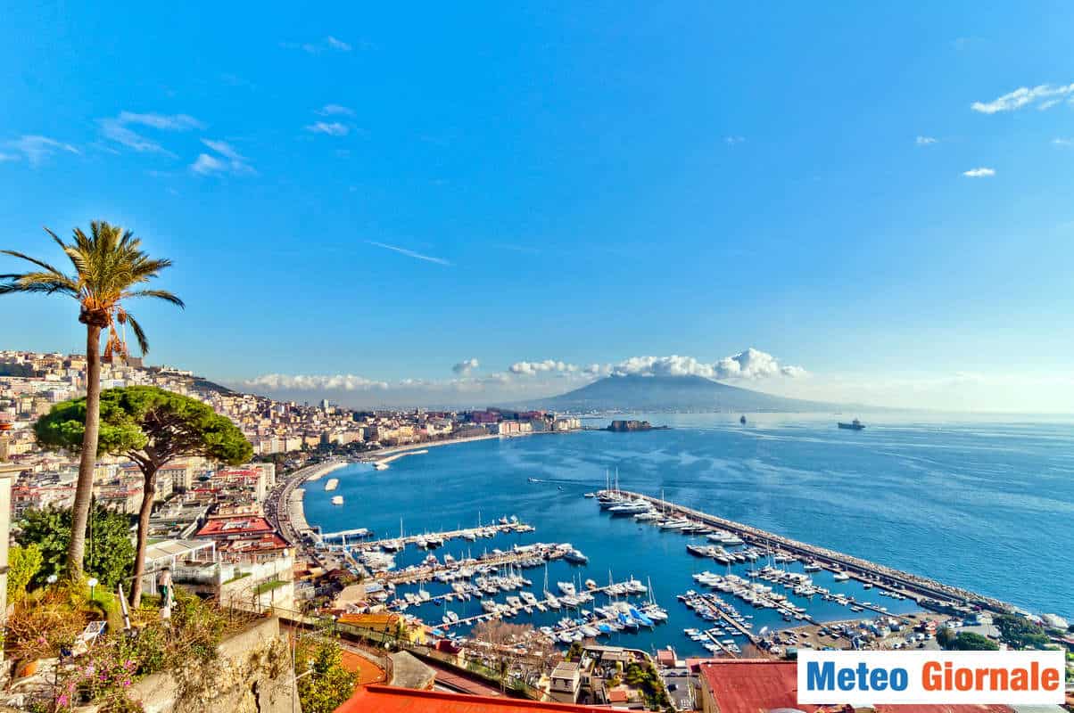 Meteo NAPOLI: sensibile peggioramento. Temperatura diminuzione nel fine settimana