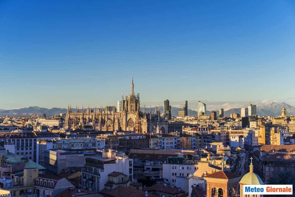 Meteo MILANO: bel tempo e mite. Peggioramento da mercoledì. Prime piogge