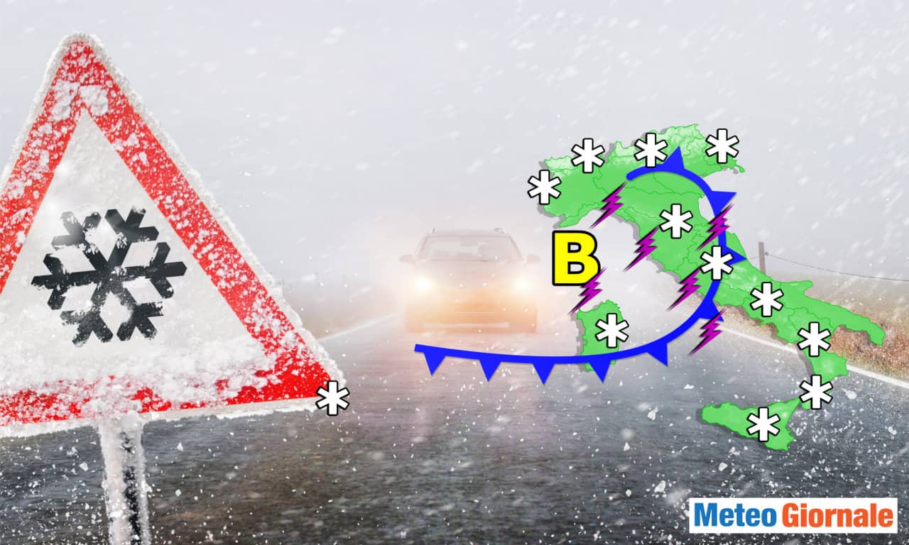 meteo con neve