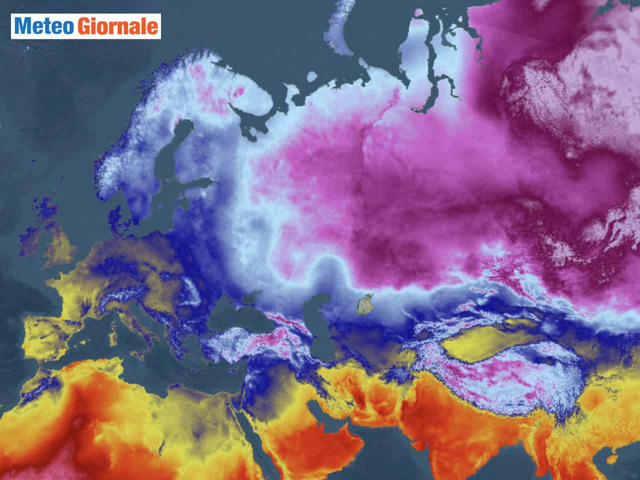 meteo gelo siberiano