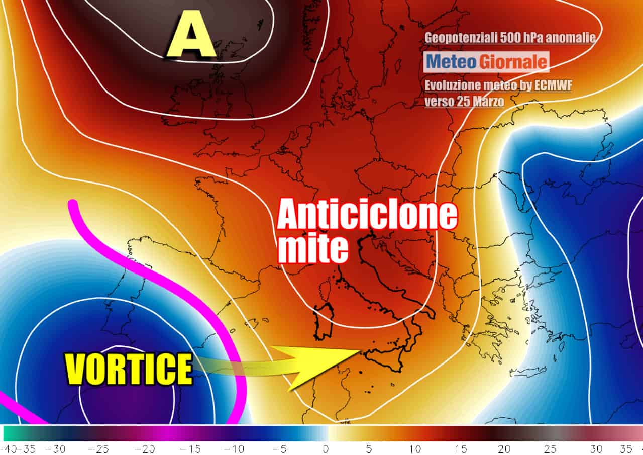 Meteo cambierà verso il weekend