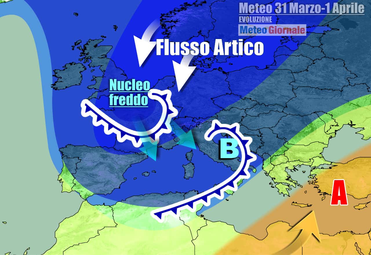 Verso inizio Aprile di stampo invernale