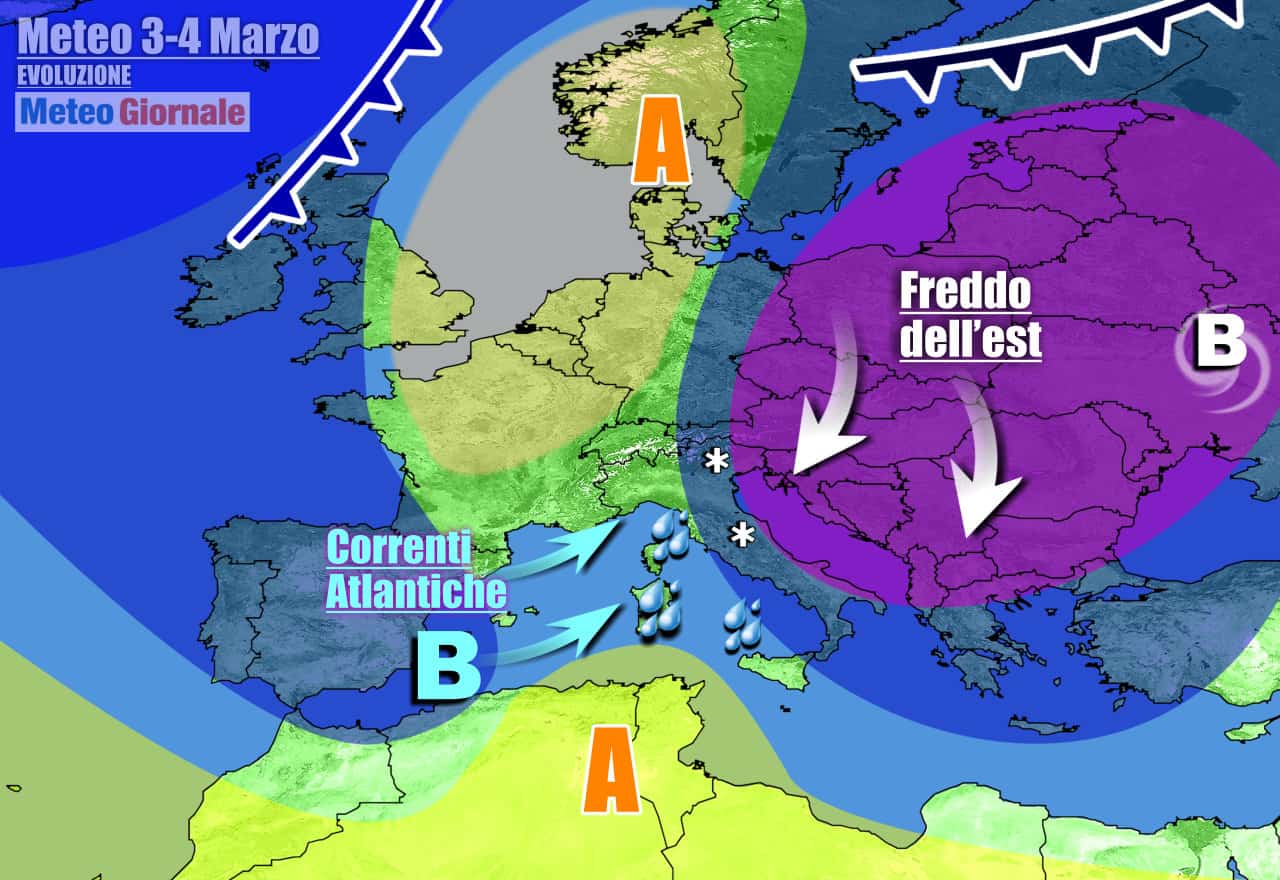 Inverno manterrà la scena sull'Italia