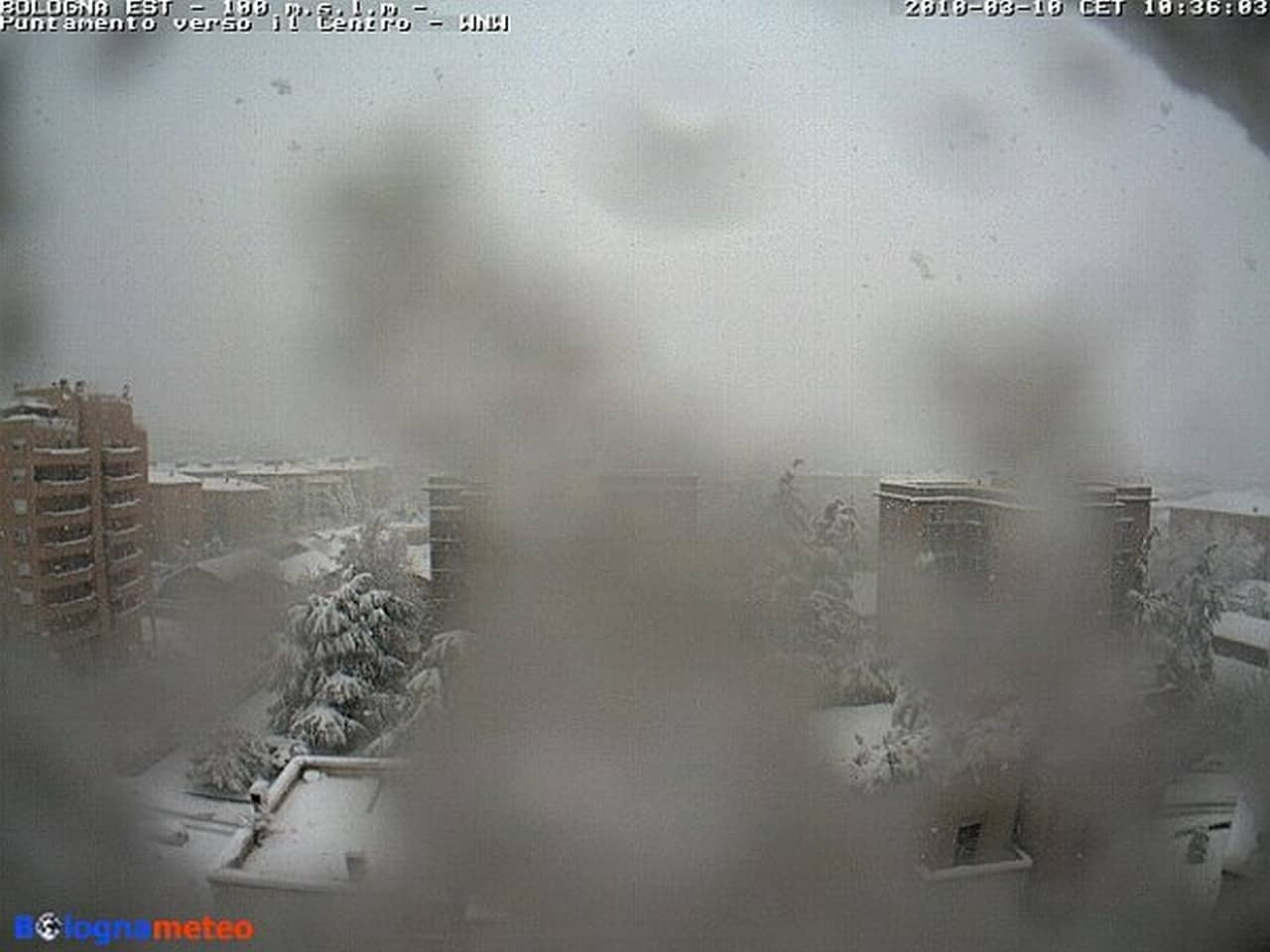 Neve del Marzo 2010 a Bologna