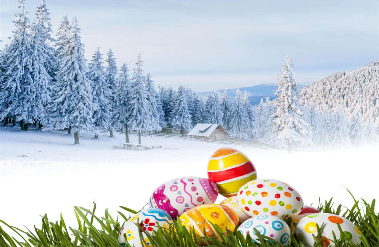 Pasqua 2022 sarà in pieno aprile, ma non per questo sarà per forza mite