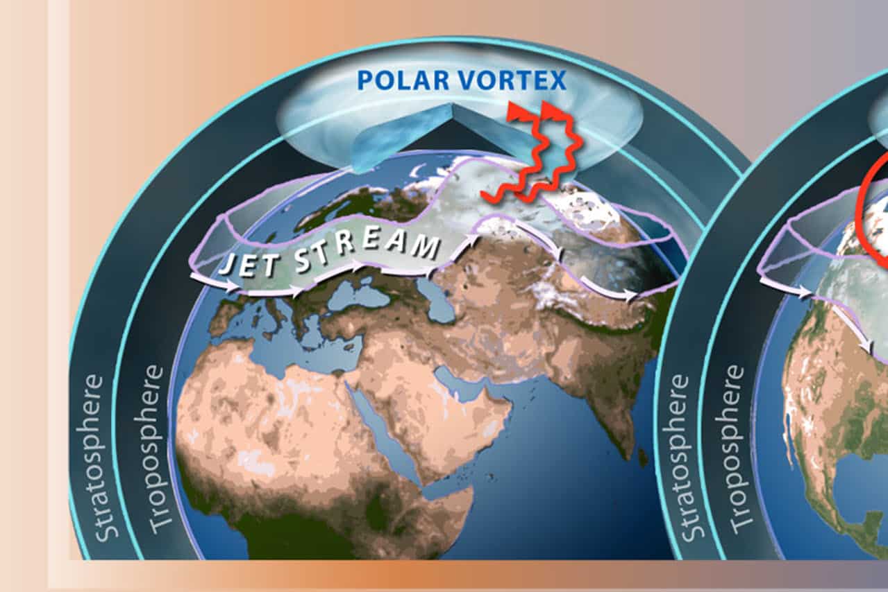 Meteo: subito l’effetto delle intrusioni fuori stagione del Vortice Polare