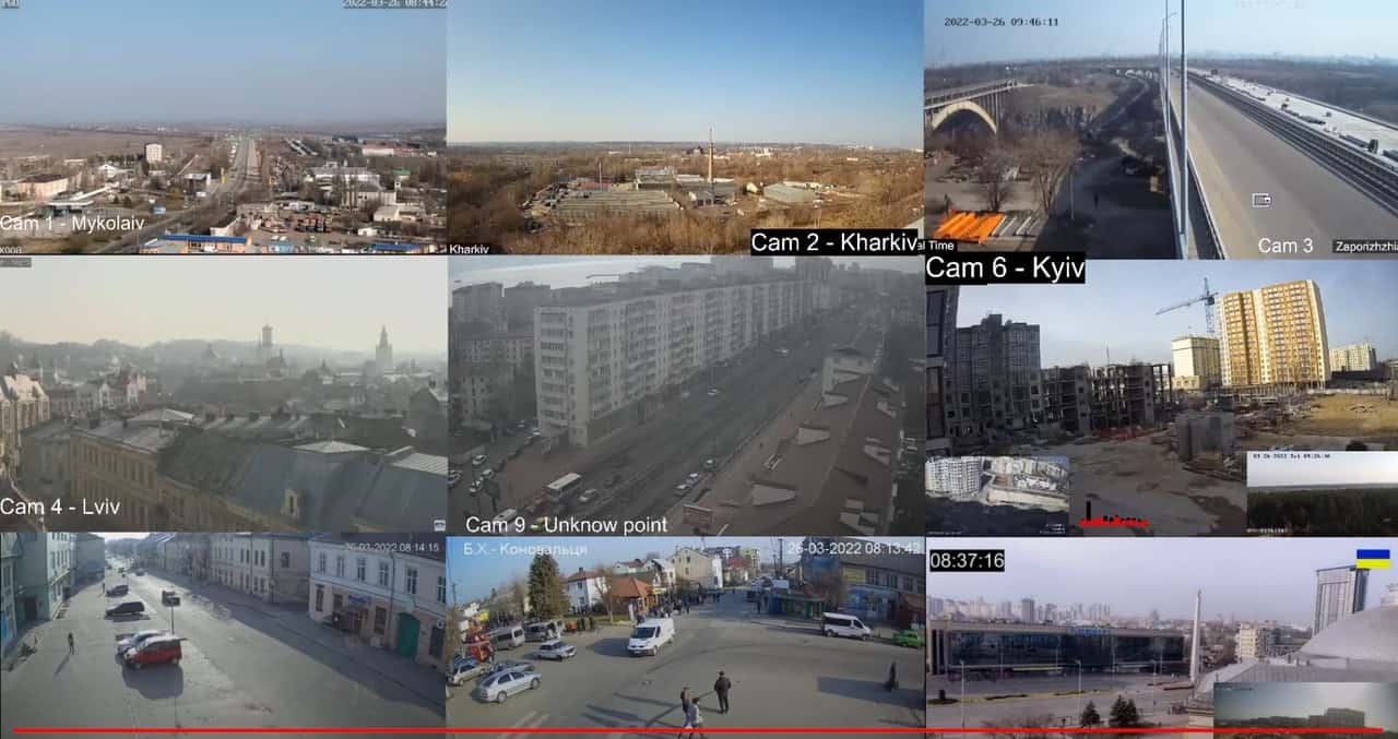 webcam ucraina