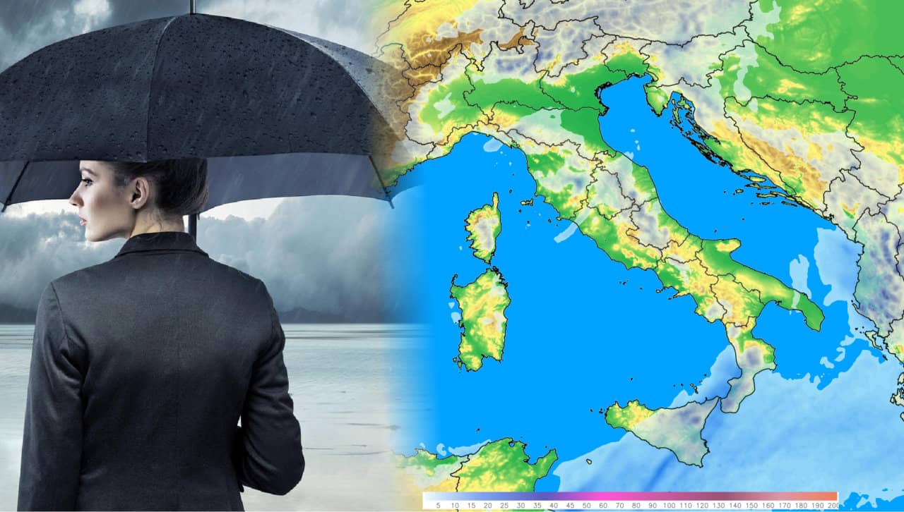Ombrello necessario il primo maggio
