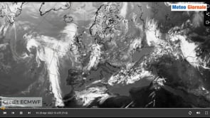 Centro Meteo Europeo (ECMWF): previsione evoluzione della nuvolosità sino al 9 Maggio. Video