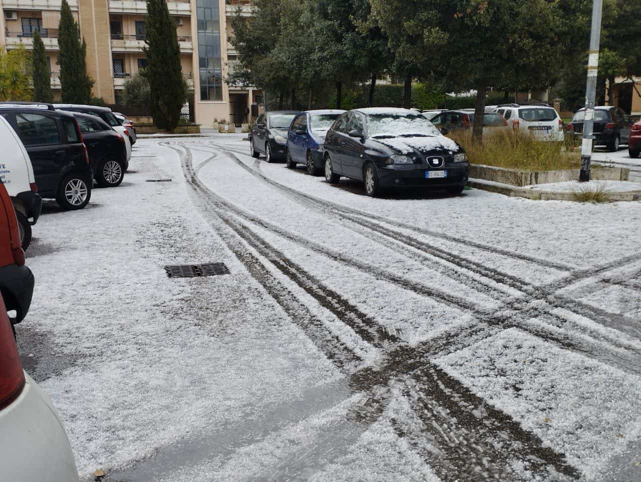 grandine a roma