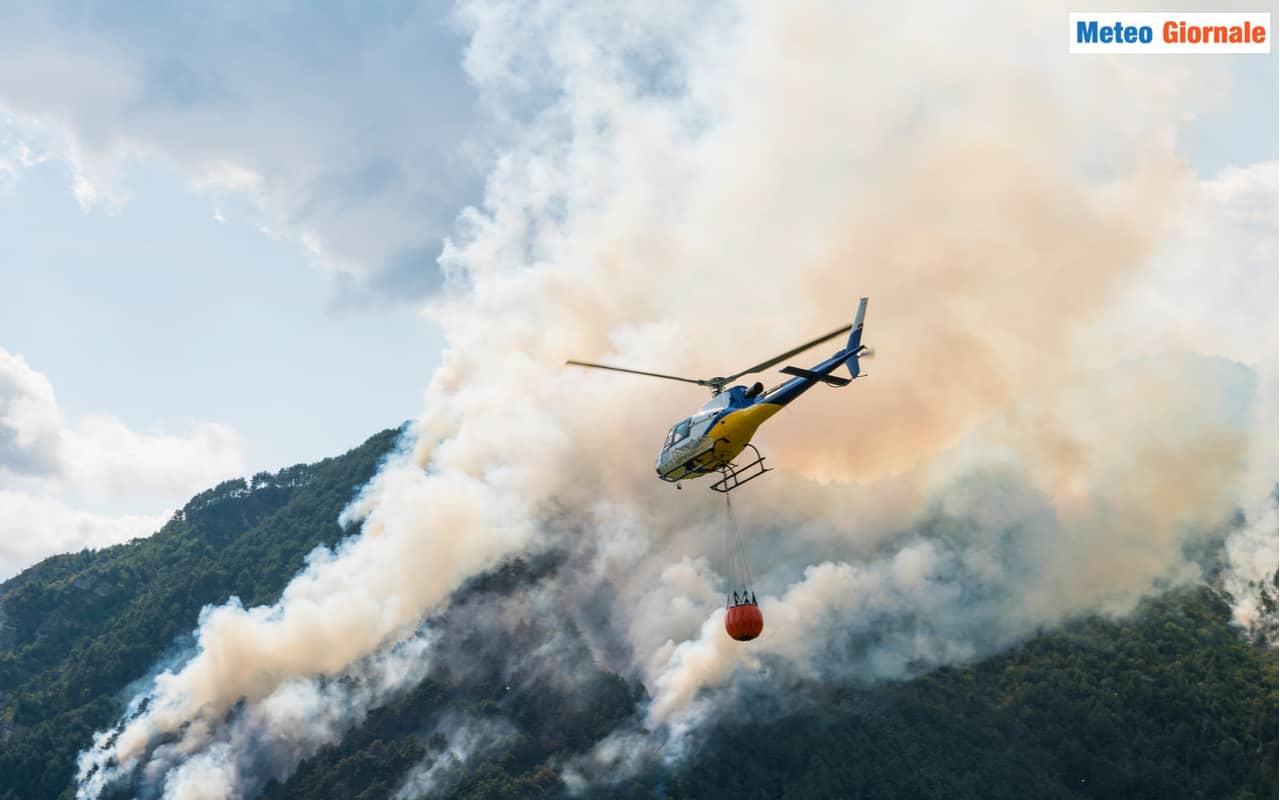 Incendi boschivi 4 volte più grandi, 3 volte più frequenti dal 2000