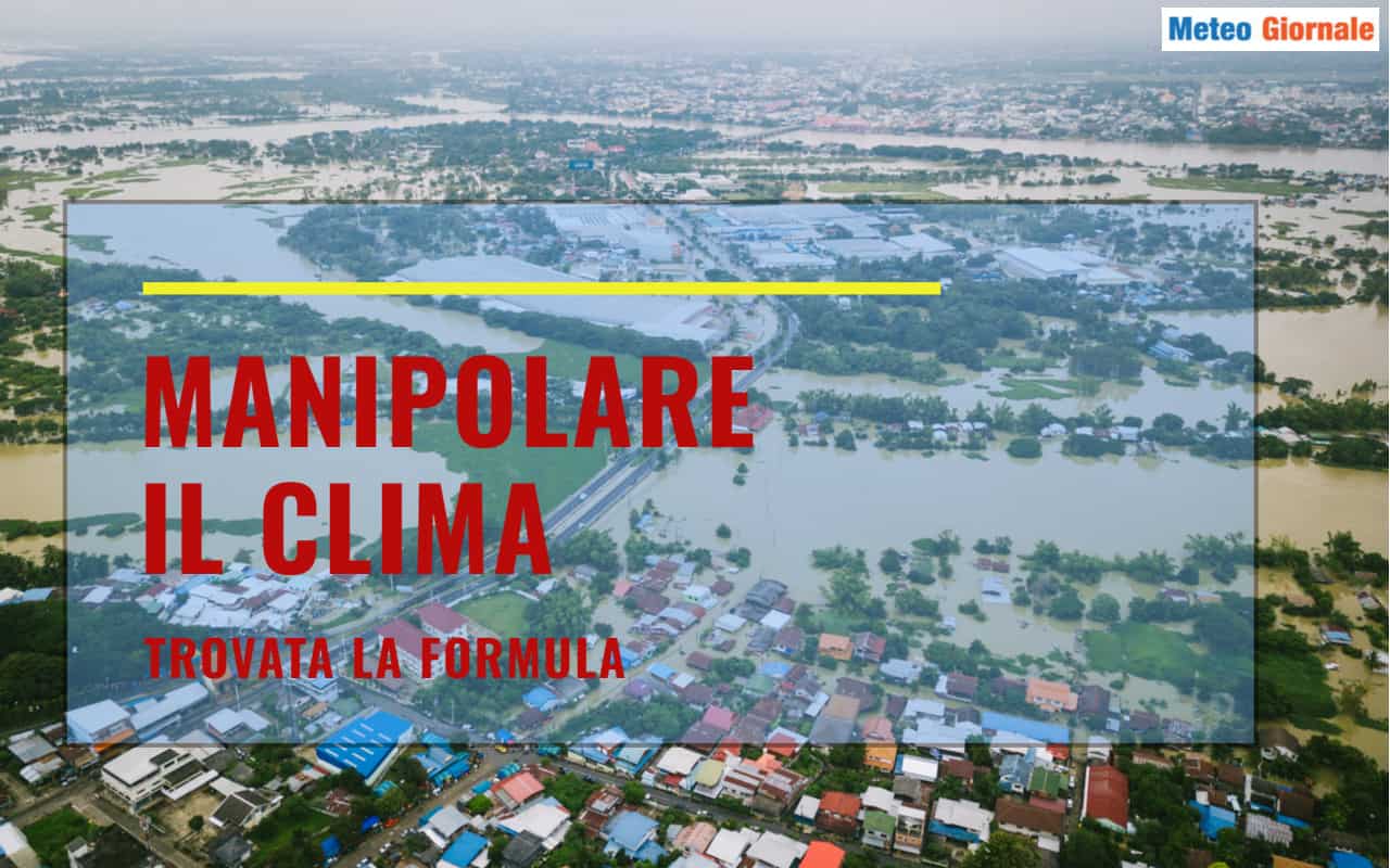 manipolare il clima