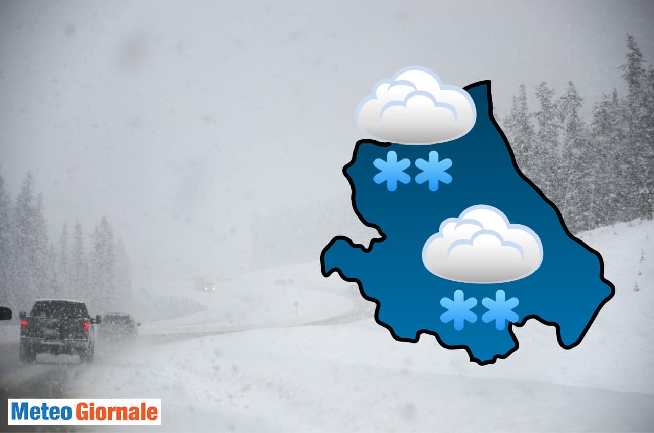 Meteo Abruzzo, arriva la neve. Pasqua e Pasquetta