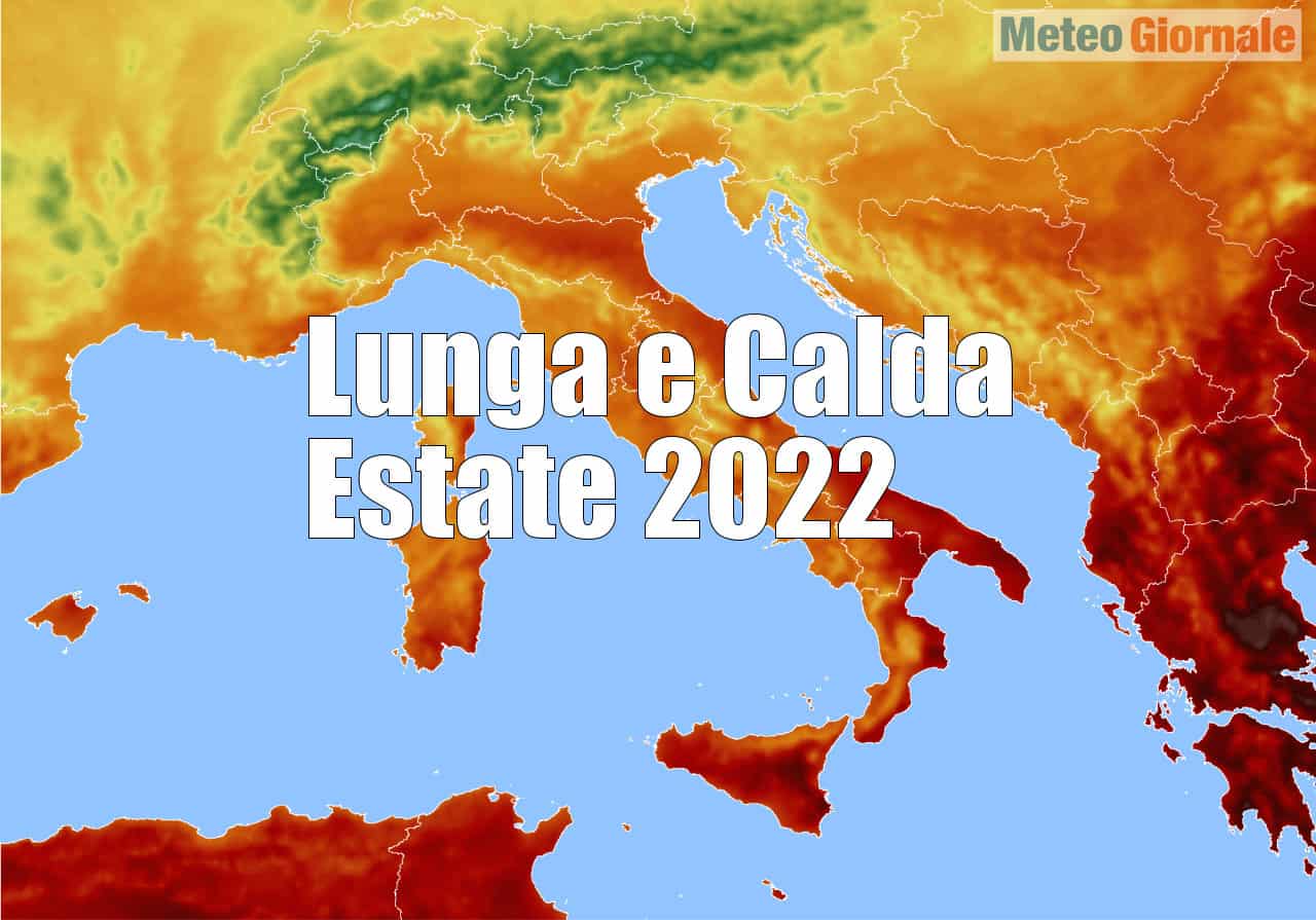 meteo estate 2022 temperature