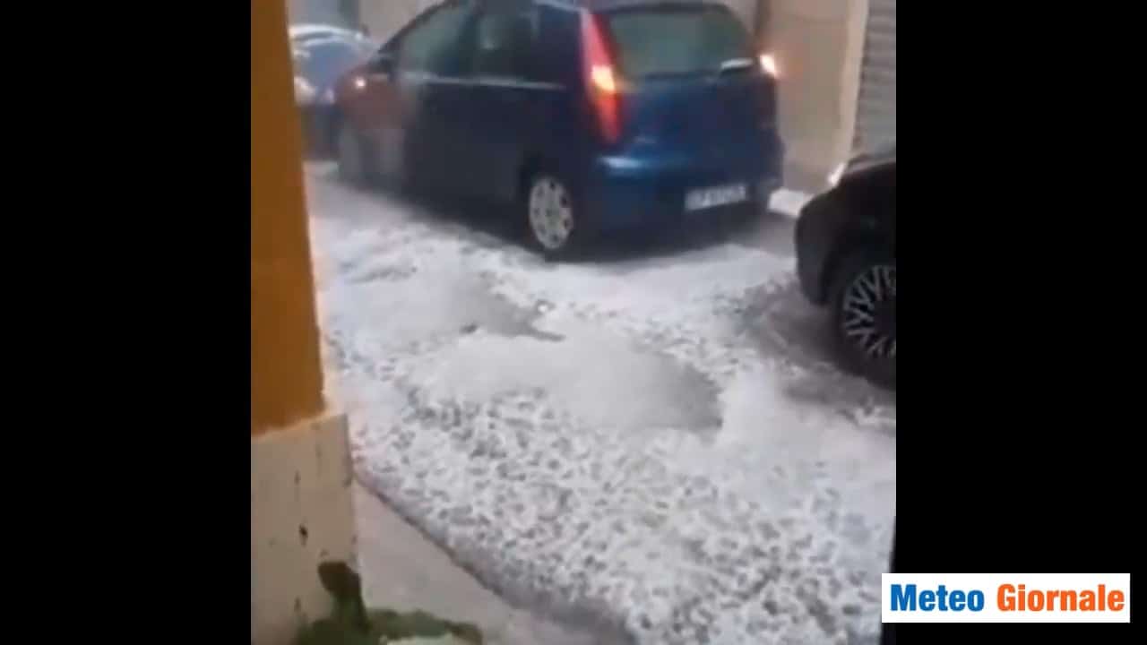 Meteo Sicilia: Pasqua con maltempo anche estremo. Temporali e grandine. Video