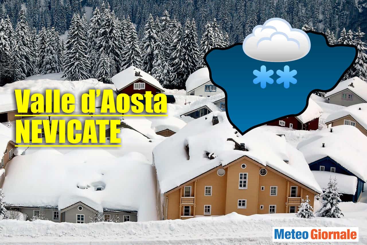 Meteo Valle d’Aosta: neve, abbassamento della temperatura. La Pasqua e Pasquetta