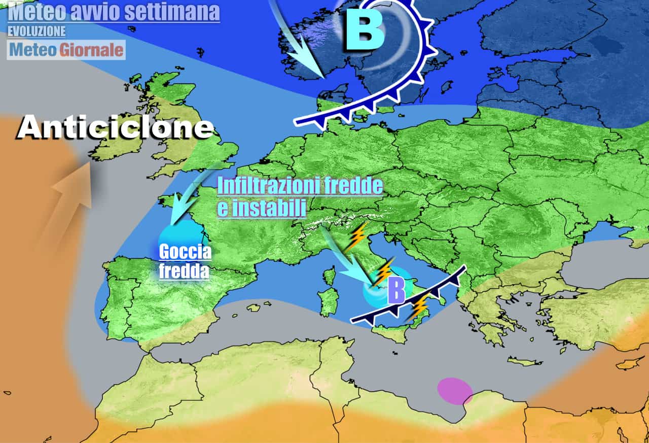Italia in balia di infiltrazioni instabili