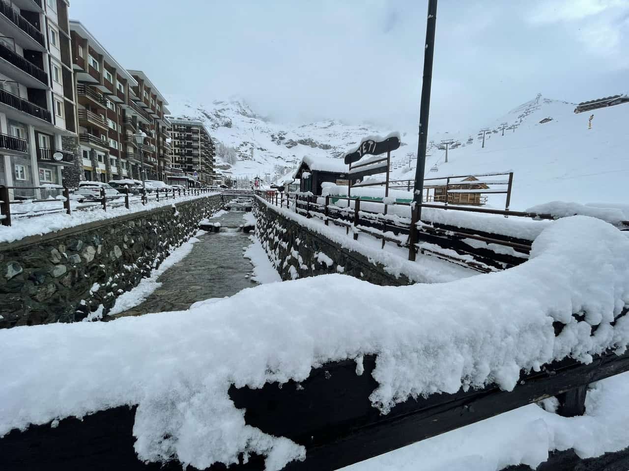 neve cervinia 24 04 2022