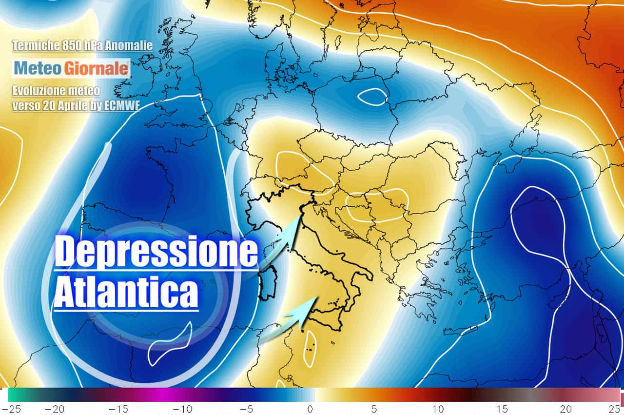 Meteo cambia dopo Pasqua