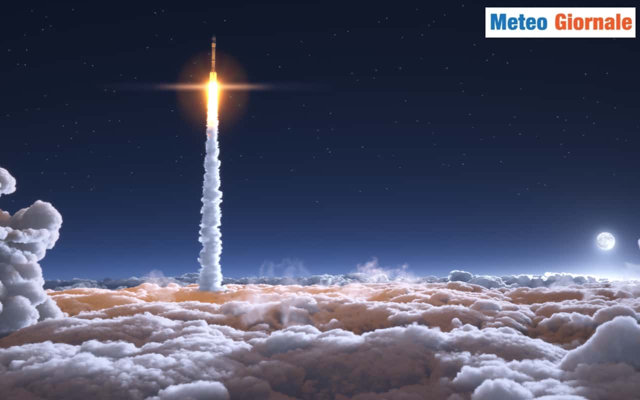 Immagine rappresentativa di un razzo spaziale.