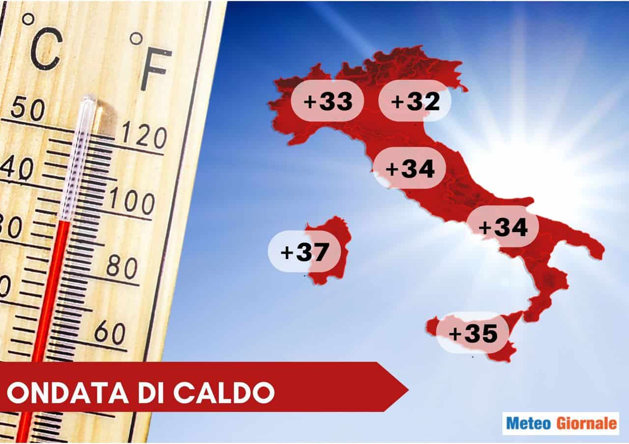 Meteo estivo sempre più annunciato da ondate di calore con similitudini con quella dell’Estate 2003