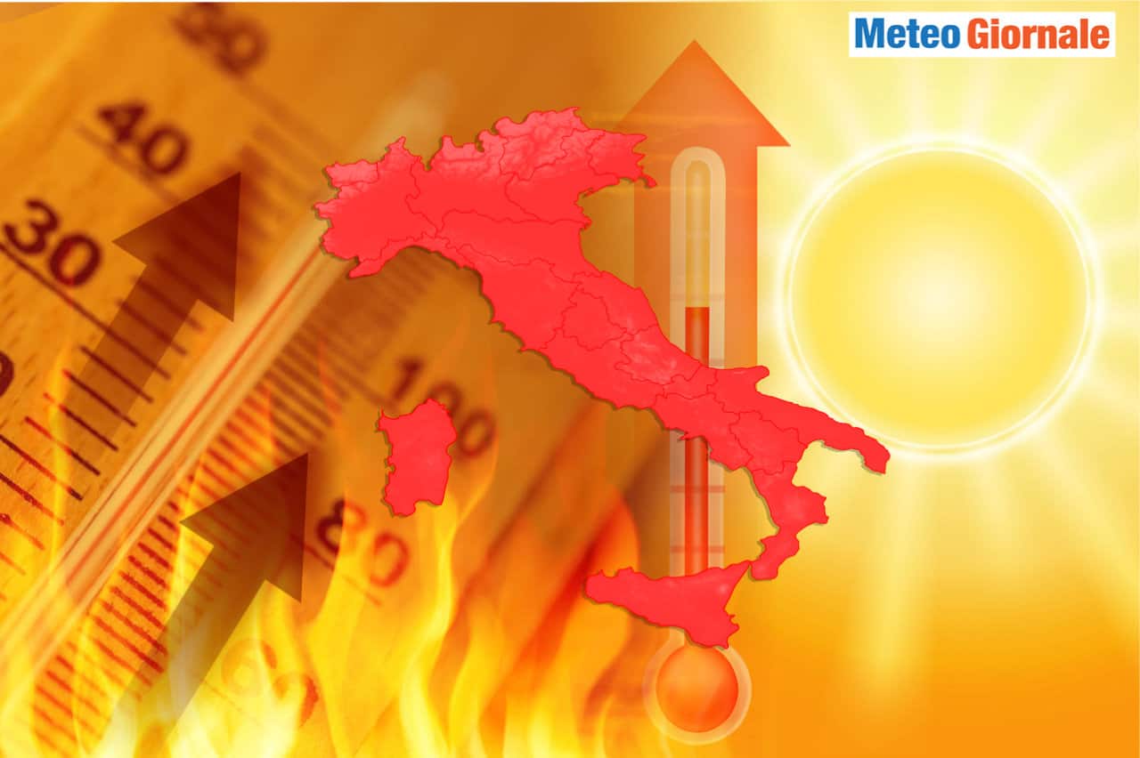 Meteo col rovente Anticiclone Africano. Fase clou nel weekend, poi cambia