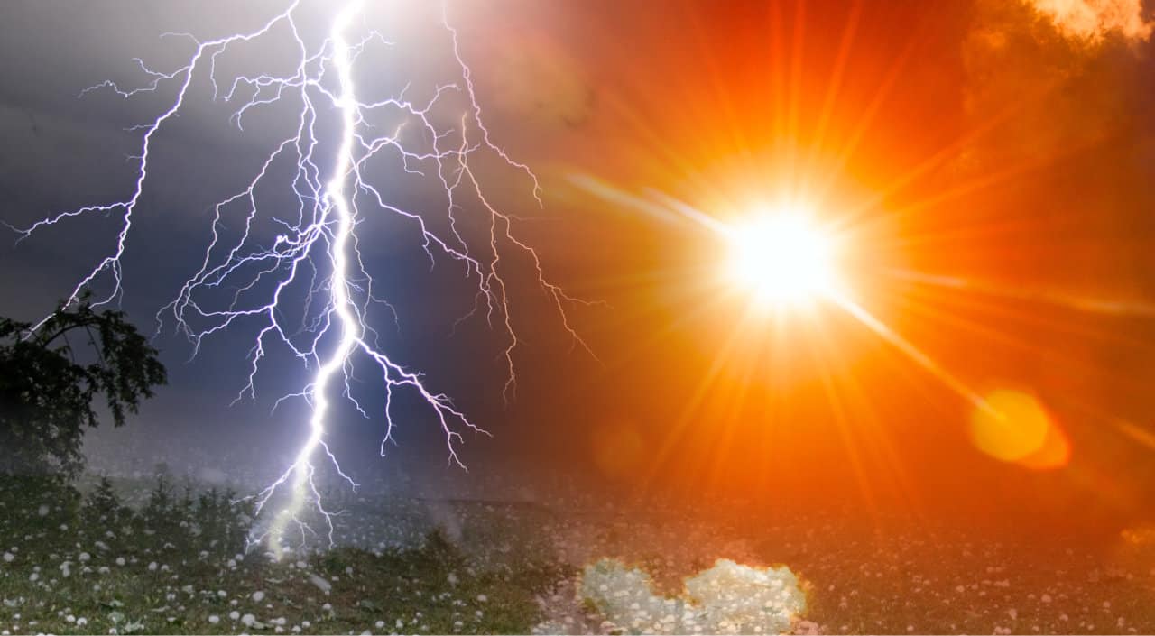 Meteo: Italia divisa in due. Al Nord in arrivo temporali forti e grandine