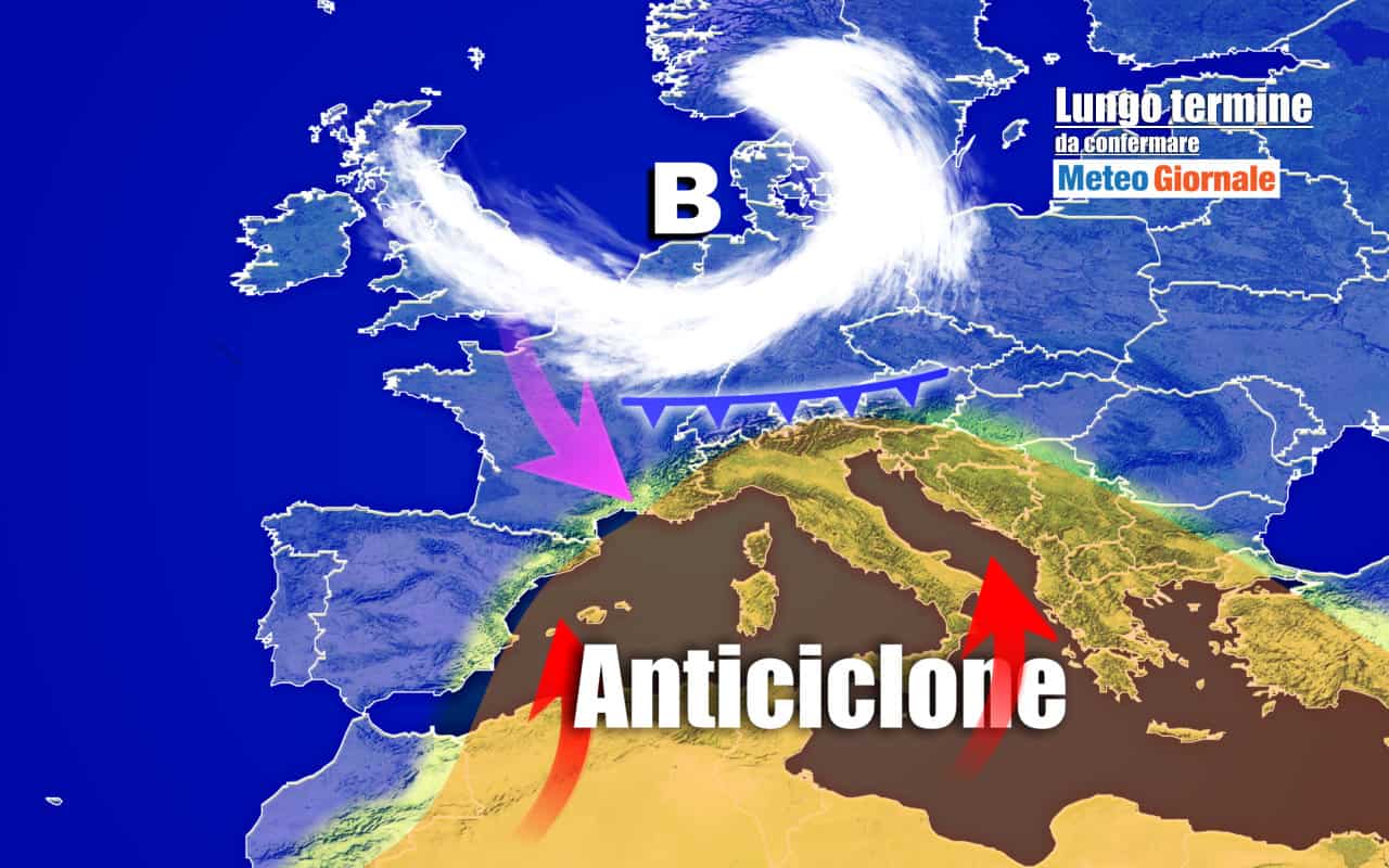Meteo Lungo Termine Italia sino al 30 Maggio: peggiora con temporali. Alto rischio di grandine