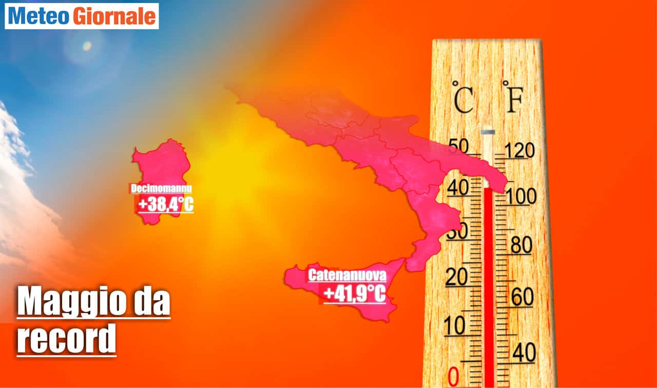 Maggio e le temperature estreme