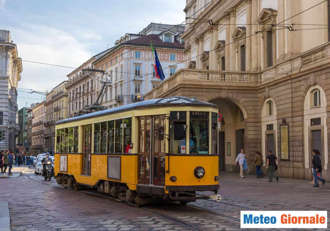 Meteo MILANO: picco di caldo, poi temporali ed anche grandine