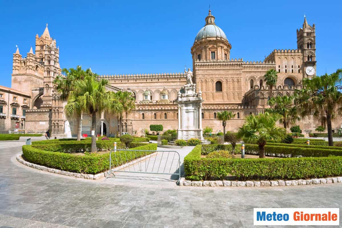 Meteo PALERMO: aumento della temperatura con caldo persistente
