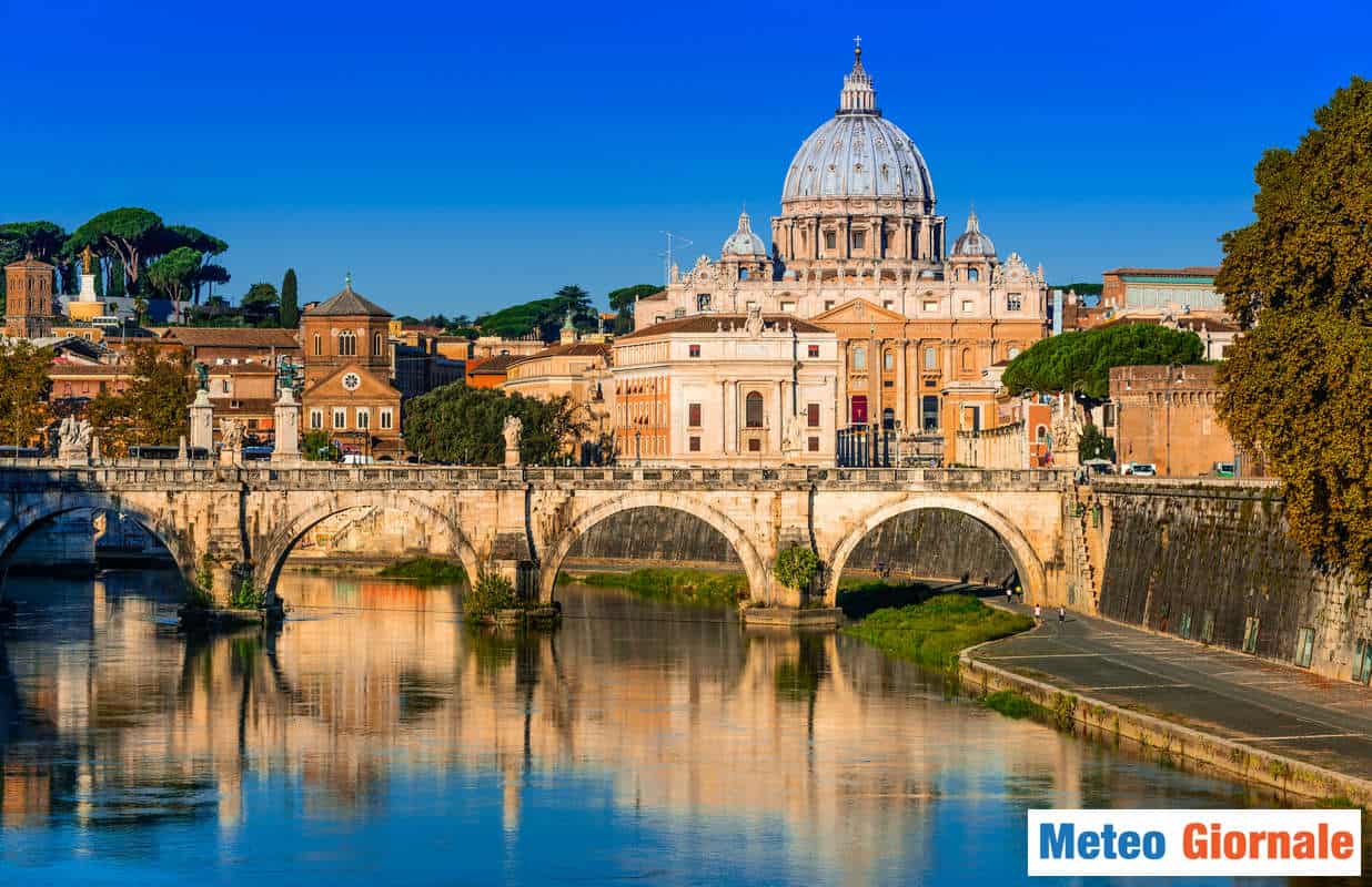Meteo ROMA: caldo imponente con breve parentesi più fresca