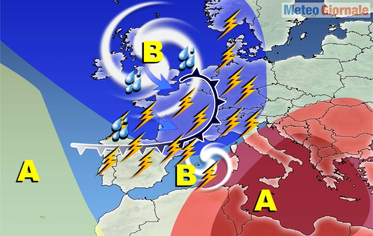 Meteo 15 Giorni con CICLONE MEDITERRANEO e altre Onde di Caldo per un Maggio insalubre
