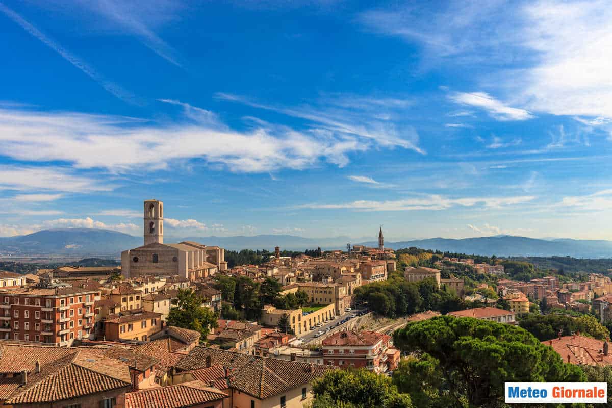 Meteo PERUGIA: aumento del caldo africano