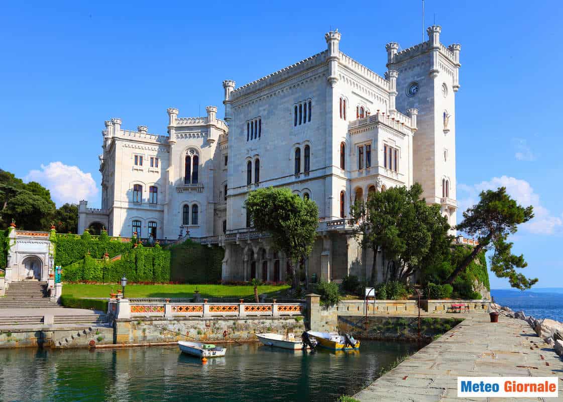 Meteo TRIESTE: forte aumento della temperatura